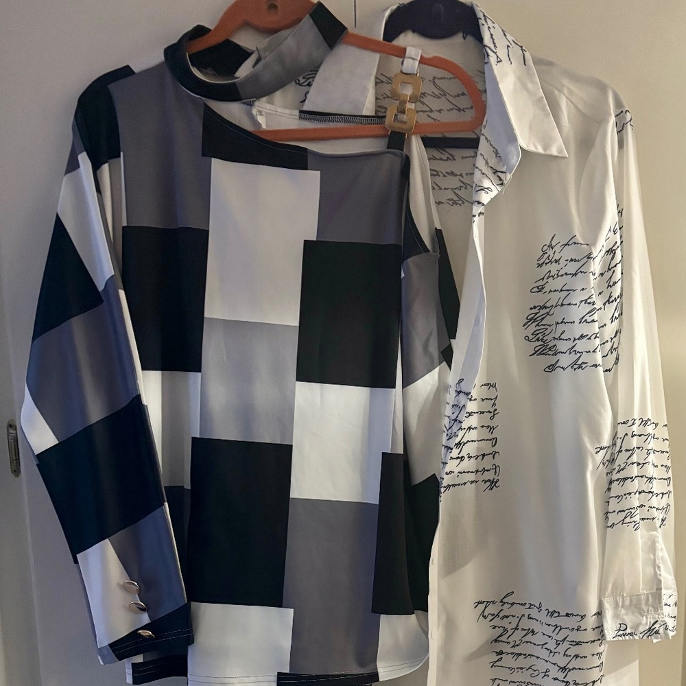 Two Polyester tops